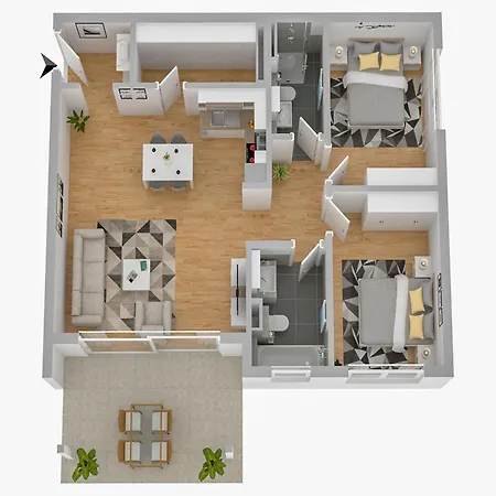 Inselpirat - 5-sterne Direkt Am *